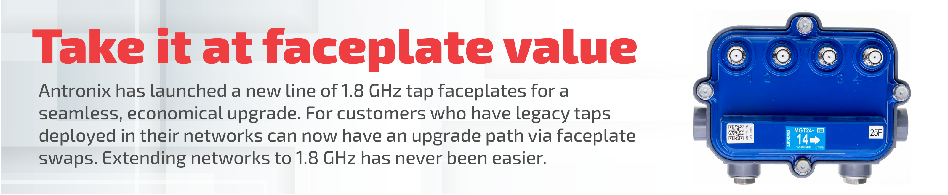 Take it at faceplate value